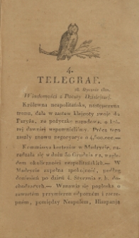 Telegraf. 1821, 4 (28 stycznia)