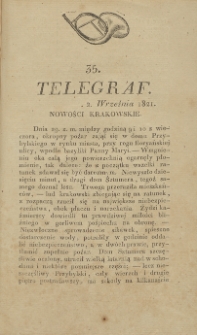 Telegraf. 1821, 35 (2 września)