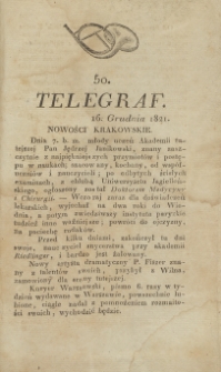 Telegraf. 1821, 50 (16 grudnia)