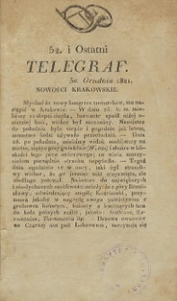 Telegraf. 1821, 52 (30 grudnia)