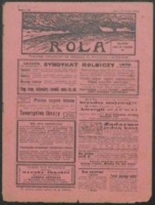 Rola. R. 7, nr 19 (1913)