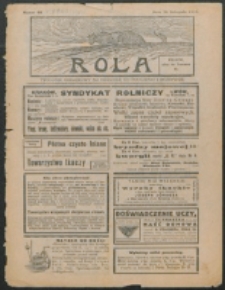 Rola. R. 7, nr 46 (1913)
