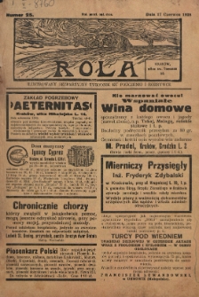 Rola. R. 11, nr 25 (1928)