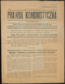 Prawda Komunistyczna. R. 1, nr 6 (1919)