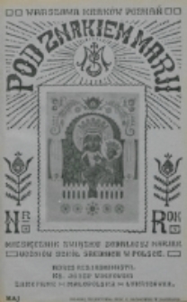 Pod Znakiem Marji. R. 5, nr 8 (1925)