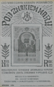 Pod Znakiem Marji. R. 6, nr 4 (1926)