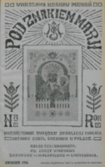 Pod Znakiem Marji. R. 6, nr 7 (1926)