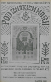 Pod Znakiem Marji. R. 7, nr 6 (1927)