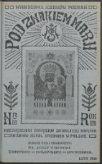Pod Znakiem Marji. R. 8, nr 5 (1928)