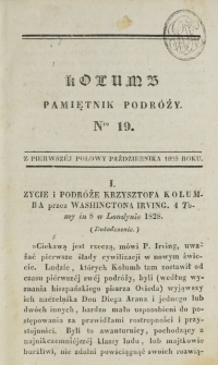 Kolumb. T. 4, nr 19 (1828)