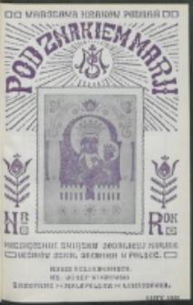 Pod Znakiem Marji. R. 11, nr 5 (1931)