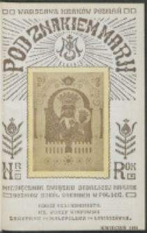Pod Znakiem Marji. R. 11, nr 7 (1931)