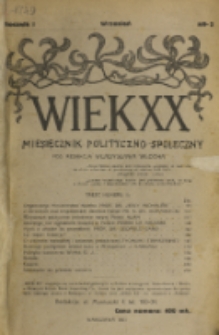 Wiek XX. R. 1, nr 2 (1921)