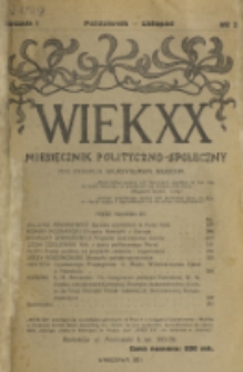 Wiek XX. R. 1, nr 3 (1921)