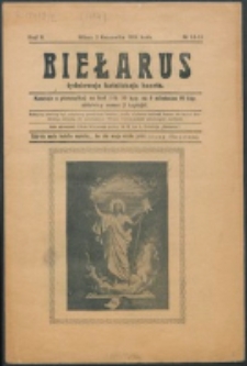 Biełarus. H. 2, nr 14/15 (1914)