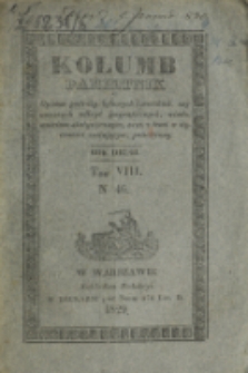 Kolumb.T. 8, nr 46 (1829)