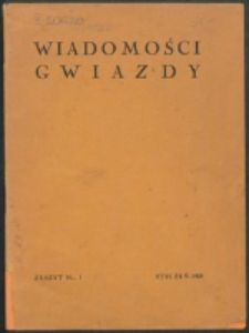 Wiadomości Gwiazdy. Nr 1 (1928)