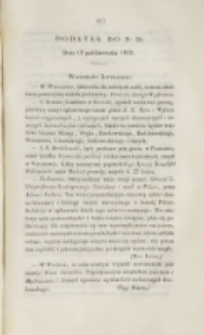 Młoda Polska. Dodatek do No 30 (1839)