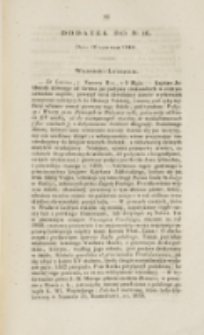 Młoda Polska. Dodatek do No 16 (1840)