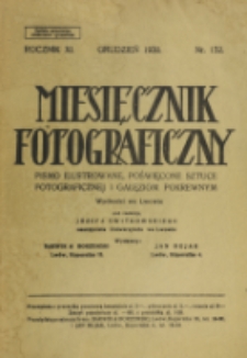 Miesięcznik Fotograficzny. R. 11, nr 132 (1930)