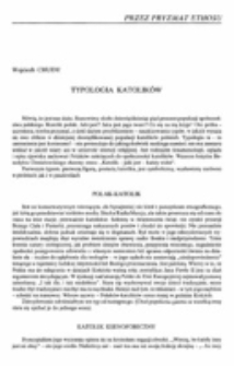 Typologia katolik&oacute;w.