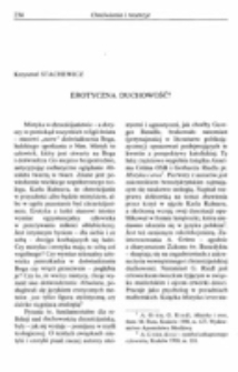 Erotyczna duchowość?