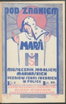 Pod Znakiem Marji. R. 19, nr 2 = 164 (1938)