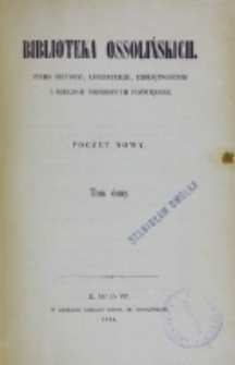 Biblioteka Ossolińskich. T. 8 (1866)