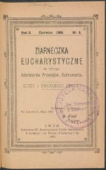 Ziarneczka Eucharystyczne. R. 2, nr 6 (1908)