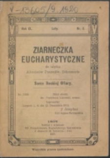 Ziarneczka Eucharystyczne. R. 9, nr 2 (1920)