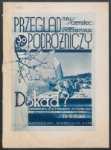 Przegląd Podróżniczy. Dokąd?. R. 1, nr 2 (1935)