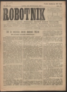 Robotnik. R. 3, nr 43 (1919)