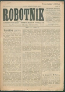 Robotnik. R. 4, nr 8 (1920)