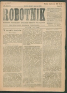Robotnik. R. 4, nr 10 (1920)