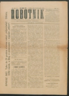 Robotnik. R. 4, nr 39 (1920)