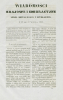 Wiadomości Krajowe i Emigracyjne. No 32 (1837)