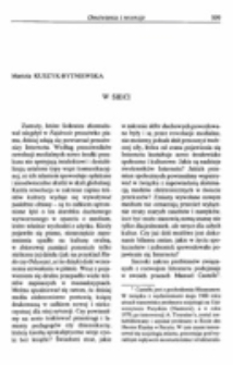 Ku społeczeństwu informacji. Recenzja : A. Mattelart, Społeczeństwo informacji. Wprowadzenie, tłum. J. Mikułowski Pomorski, Universitas, Kraków 2004.