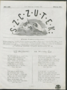 Szczutek : pisemko humorystyczne. R. 4 , nr 28 (1872)