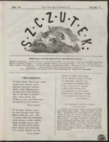 Szczutek : pisemko humorystyczne. R. 5, nr 16 (1873)