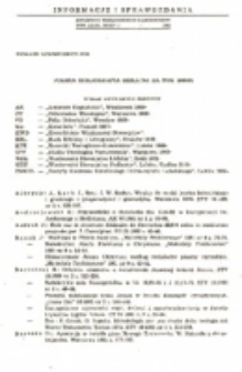 Polska bibliografia biblijna za rok 1980/81.