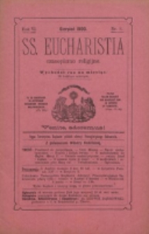 SS. Eucharistia. R. 6, nr 8 (1900)