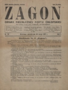 Zagon. R. 1, nr 10 (1927)