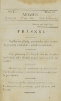 Momus. T. 3, nr 1 (1820)