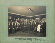 Zjazd Demokracji Chrześcijańskiej w Piotrogrodzie w r. 1917. Sala przy kościele św. Katarzyny