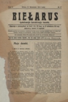 Biełarus. H. 2, nr 37 (1914)
