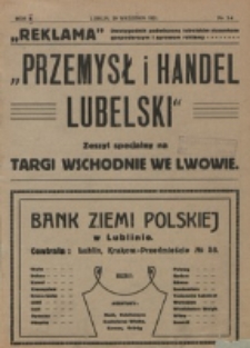 Reklama. R. 1, nr 3/4 (1921)