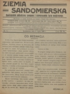 Ziemia Sandomierska. Nr 5 (1920)