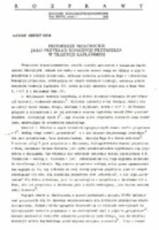 Przymierze noachickie jako przykład koncepcji przymierza w tradycji kapłańskiej.