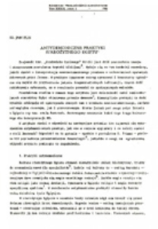 Antydemoniczne praktyki starożytnego Egiptu