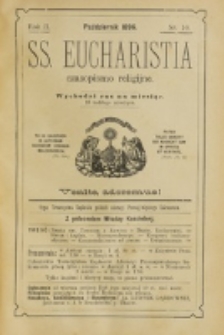 SS. Eucharistia. R. 2, nr 10 (1896)